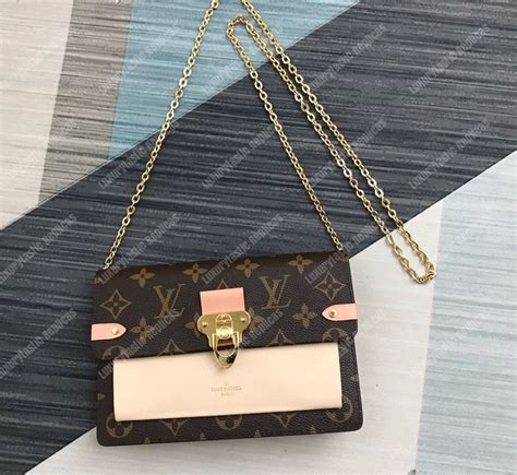 louis vuitton vavin chain|Louis Vuitton wallet on chain.